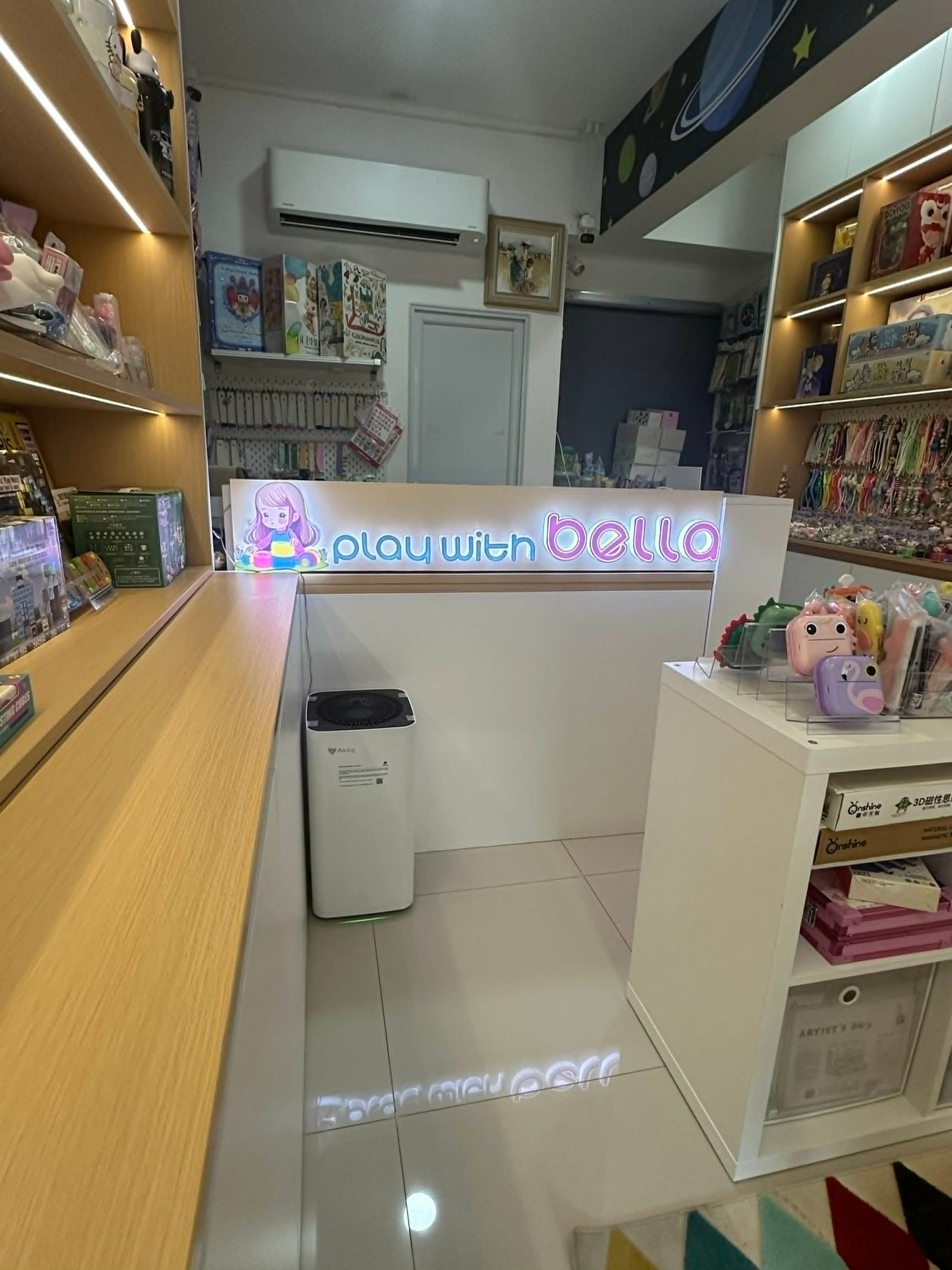 Airdog air purifier at Play with Bella toy store Philippines
