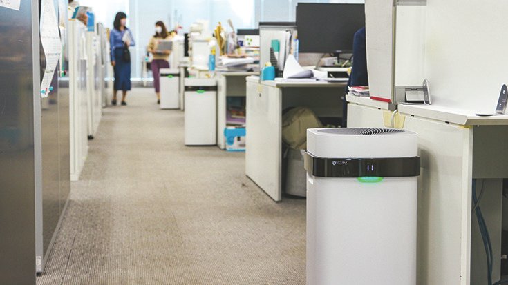 Gakken office with Airdog units