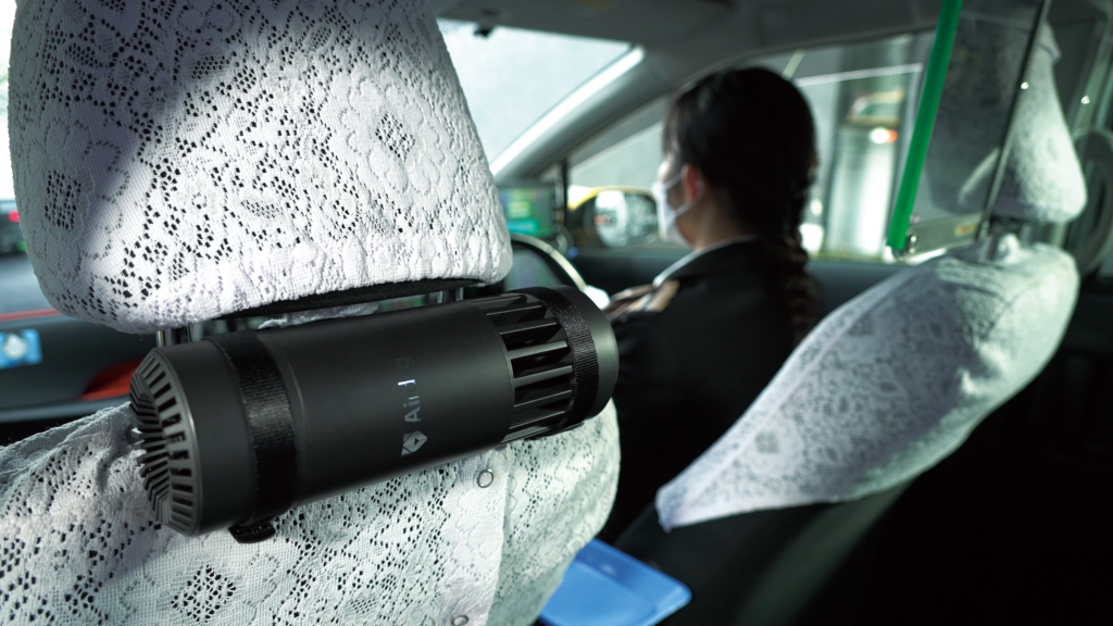 Okayama taxi fleet with Airdog Mini